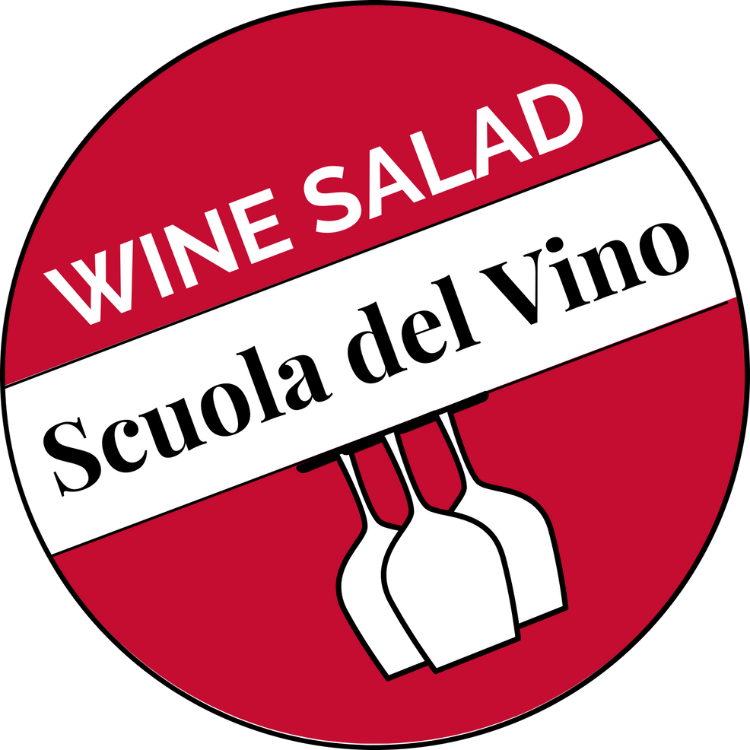 Wine and Salad